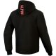 Foto 2 de HOODIE ALPINESTARS RADIUM TECH NEGRO  ROJO