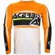 Foto 2 de CAMISETA ACERBIS MX LINEAR NARANJABLANCO (0026049.203)