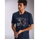 Foto 4 de CAMISETA ALPINESTARS MX HELMET CSF AZUL