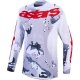 Foto 1 de CAMISETA ALPINESTARS RACER AIR LONE GRAY CAMO WHITE FIRE RED
