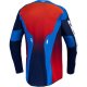 Foto 2 de CAMISETA ALPINESTARS RACER HUNT STRONG BLUE DEEP BLUE FIRE RED