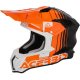 Foto 1 de CASCO ACERBIS AIRSTRIKE-C NARANJA  BLANCO (0026832.203)