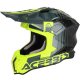 Foto 1 de CASCO ACERBIS AIRSTRIKE-C NEGRO  AMARILLO FLUOR (0026832.457)