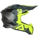 Foto 4 de CASCO ACERBIS AIRSTRIKE-C NEGRO  AMARILLO FLUOR (0026832.457)