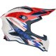 Foto 4 de CASCO ACERBIS AIRSTRIKE-X BLANCO  AZUL  ROJO (0026905.034)
