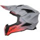Foto 3 de CASCO ACERBIS AIRSTRIKE-X GRIS  ROJO (0026905.295)