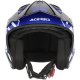 Foto 2 de CASCO ACERBIS JET ARIA GRAPHIC NEGROAZUL