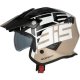 Foto 3 de CASCO ACERBIS JET ARIA GRAPHIC NEGROMARRON