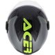 Foto 5 de CASCO ACERBIS JET LEVANTE GRISAMARILLO