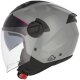 Foto 3 de CASCO ACERBIS JET LEVANTE GRIS  ROSA