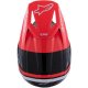 Foto 6 de CASCO ALPINESTARS S-M3 RADIUM BLACK RED FLUO WHITE GLOSSY