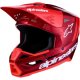 Foto 1 de CASCO ALPINESTARS S-M3 RADIUM RED MOT RED FL WHITE GL