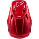 Foto 6 de CASCO ALPINESTARS S-M3 RADIUM RED MOT RED FL WHITE GL