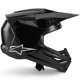 Foto 4 de CASCO ALPINESTARS S-M3 SOLID BLACK GLOSSY