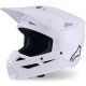 Foto 1 de CASCO ALPINESTARS S-M3 SOLID WHITE GLOSSY