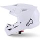 Foto 3 de CASCO ALPINESTARS S-M3 SOLID WHITE GLOSSY