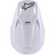 Foto 6 de CASCO ALPINESTARS S-M3 SOLID WHITE GLOSSY