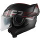 Foto 4 de CASCO GIVI X36 VERTIGO NEGRO MATEROJO