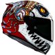 Foto 4 de CASCO HJC RPHA12 SKULLY MC1