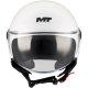 Foto 2 de CASCO JET MT STREET S BLANCO BRILLO