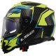 Foto 3 de CASCO LS2 FF800 STORM II TRACKER 2206 NEGRO  AMARILLO H-V