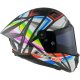 Foto 4 de CASCO LS2 FF805 THUNDER GP AERO FLASH 2206 NEGRO