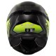Foto 5 de CASCO LS2 FF808 STREAM II 2206 FURY NEGRO  AMARILLO H-V