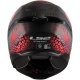Foto 5 de CASCO LS2 FF808 STREAM II 2206 JUNGLE NEGRO MATE  ROSA  AZUL
