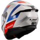 Foto 6 de CASCO LS2 FF808 STREAM II 2206 VINTAGE BLANCO  AZUL  ROJO