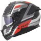 Foto 3 de CASCO LS2 FF808 STREAM II VINTAGE BLACK GREY RED-06