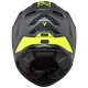 Foto 4 de CASCO LS2 FF811 VECTOR II SPLITTER TITANIO MATE  AMARILLO H-V