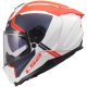 Foto 3 de CASCO LS2 FF817 CHALLENGER II TITAN WHITE BLUE RED