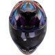 Foto 2 de CASCO LS2 FF818 STORM III KAOS BLACK PURPLE BLUE