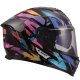 Foto 4 de CASCO LS2 FF818 STORM III KAOS BLACK PURPLE BLUE