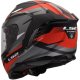 Foto 6 de CASCO LS2 FF818 STORM III KOMAI BLACK RED