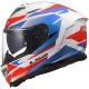 Foto 1 de CASCO LS2 FF818 STORM III KOMAI WHITE BLUE RED
