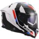 Foto 4 de CASCO LS2 FF818 STORM III SPORTY WHITE BLUE RED