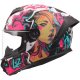 Foto 1 de CASCO LS2 FF820 RAPID III CYBERG PURPLE CYAN