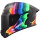Foto 3 de CASCO LS2 FF820 RAPID III FLOW NEGRO  MULTICOLOR