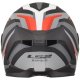 Foto 5 de CASCO LS2 FF820 RAPID III HYPER NEGRO  ROJO