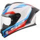 Foto 1 de CASCO LS2 FF820 RAPID III HYPER WHITE BLUE RED
