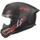 Foto 1 de CASCO LS2 FF820 RAPID III KAIJU II BLACK RED WHITE