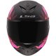 Foto 2 de CASCO LS2 FF820 RAPID III POPPIES II NEGRO  ROSA