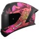 Foto 3 de CASCO LS2 FF820 RAPID III POPPIES II NEGRO  ROSA