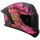 Foto 4 de CASCO LS2 FF820 RAPID III POPPIES II NEGRO  ROSA