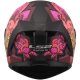 Foto 5 de CASCO LS2 FF820 RAPID III POPPIES II NEGRO  ROSA