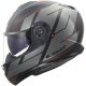 Foto 3 de CASCO LS2 FF908 STROBE II CODE NEGRO  GRIS