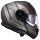 Foto 4 de CASCO LS2 FF908 STROBE II CODE NEGRO  GRIS