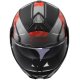 Foto 3 de CASCO LS2 FF910 ADVANT II GLIDE BLACK GREY RED
