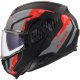 Foto 4 de CASCO LS2 FF910 ADVANT II GLIDE BLACK GREY RED